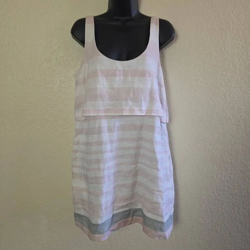 Mara Hoffman Striped Linen Dress